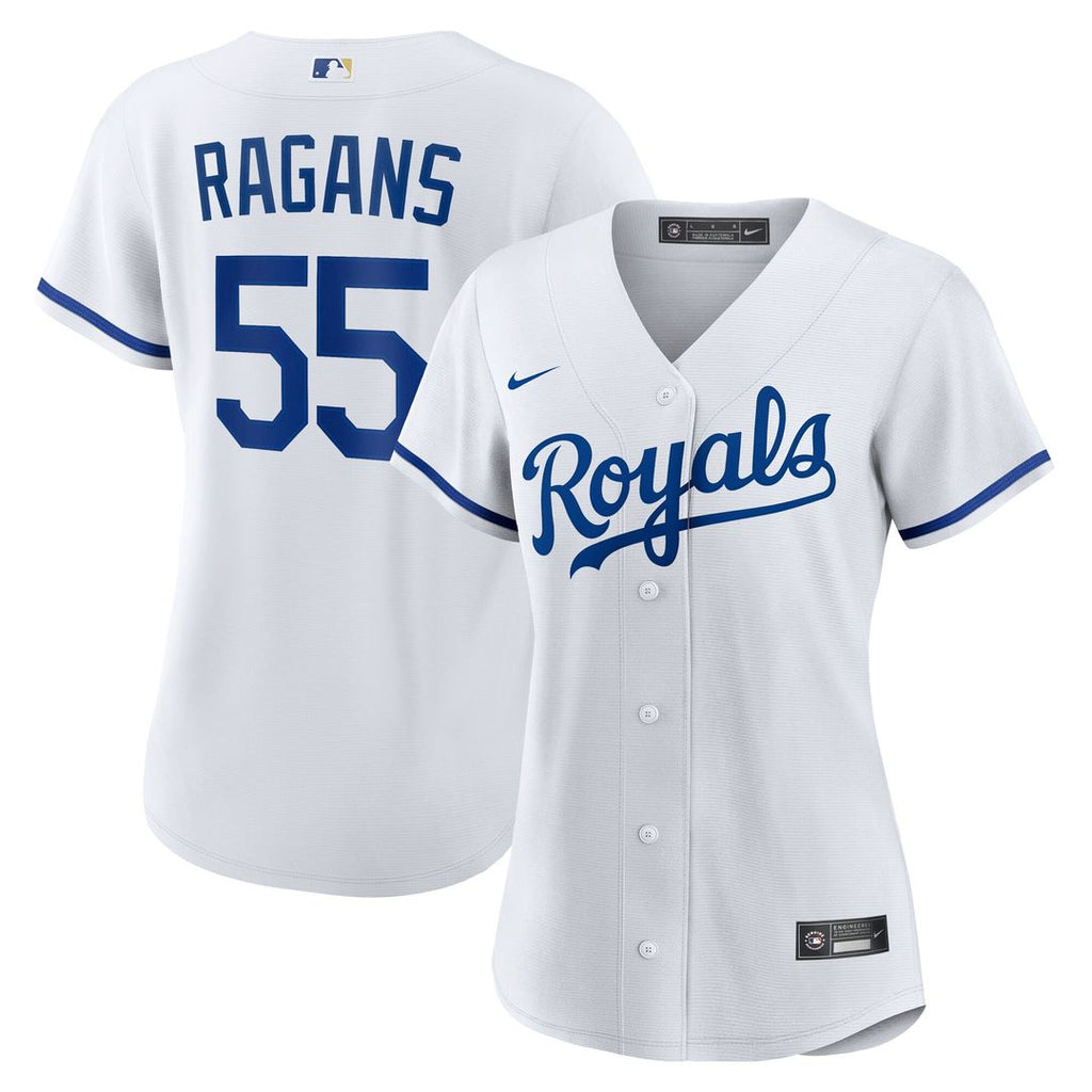 Cole Ragans Kansas City Royals Nike Women's Home Replica Jersey - White Official MLB Team Apparel Baseball Fan Gear