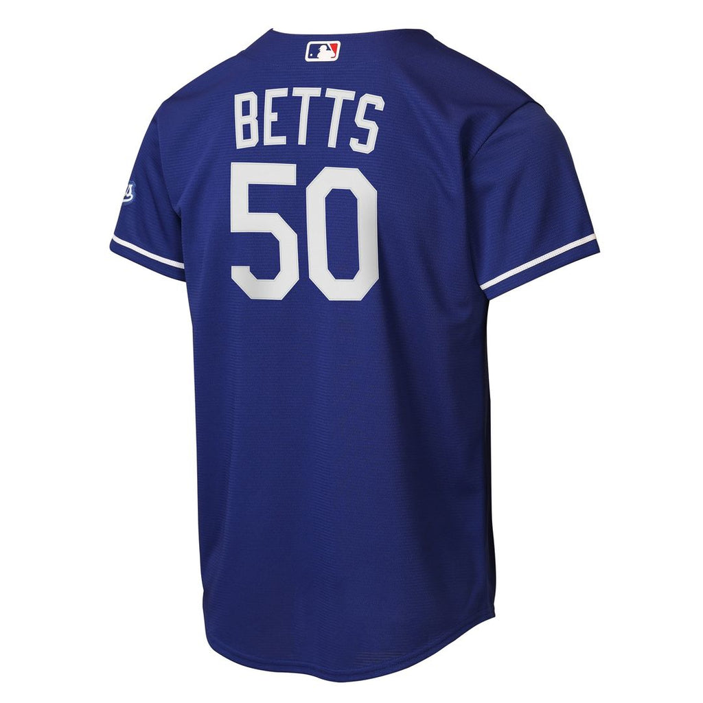 Mookie Betts Los Angeles Dodgers Nike Youth Home Stadium Jersey - White Official MLB Team Apparel Baseball Fan Gear