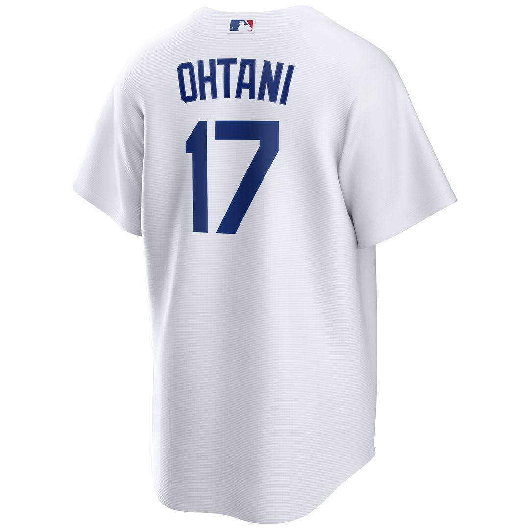 Shohei Ohtani Los Angeles Dodgers Nike Home Replica Player Jersey - White Official MLB Team Apparel Baseball Fan Gear