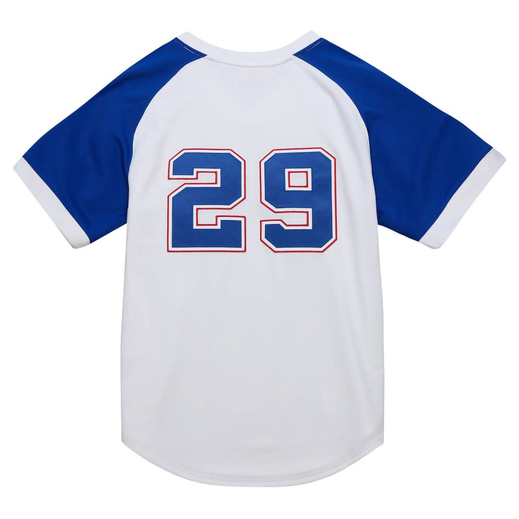 John Smoltz Atlanta Braves Mitchell & Ness 2004 Cooperstown Collection Authentic Throwback Jersey - White Official MLB Team Apparel Baseball Fan Gear