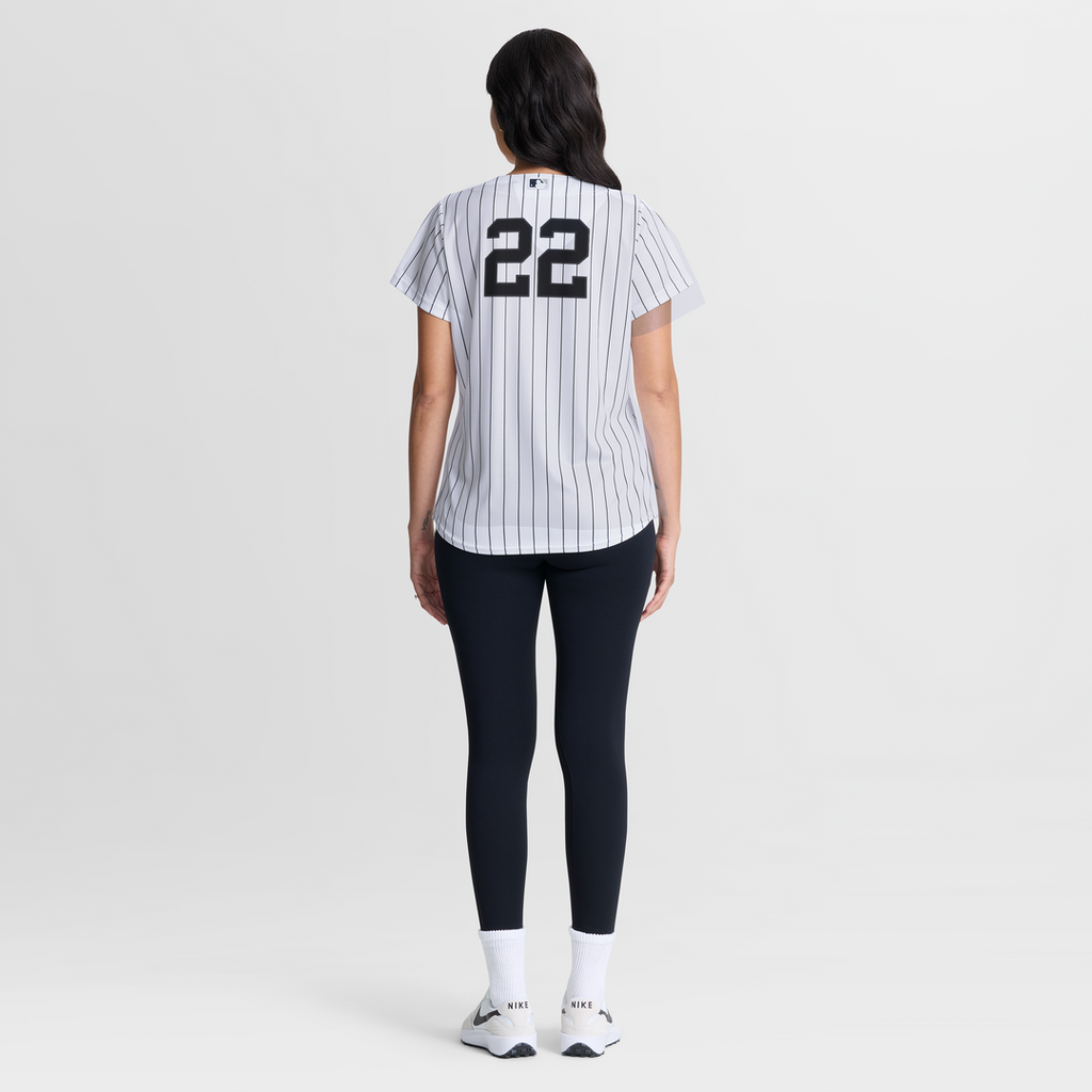 Ben Rice New York Yankees Nike Women's Home Replica Jersey - White Official MLB Team Apparel Baseball Fan Gear