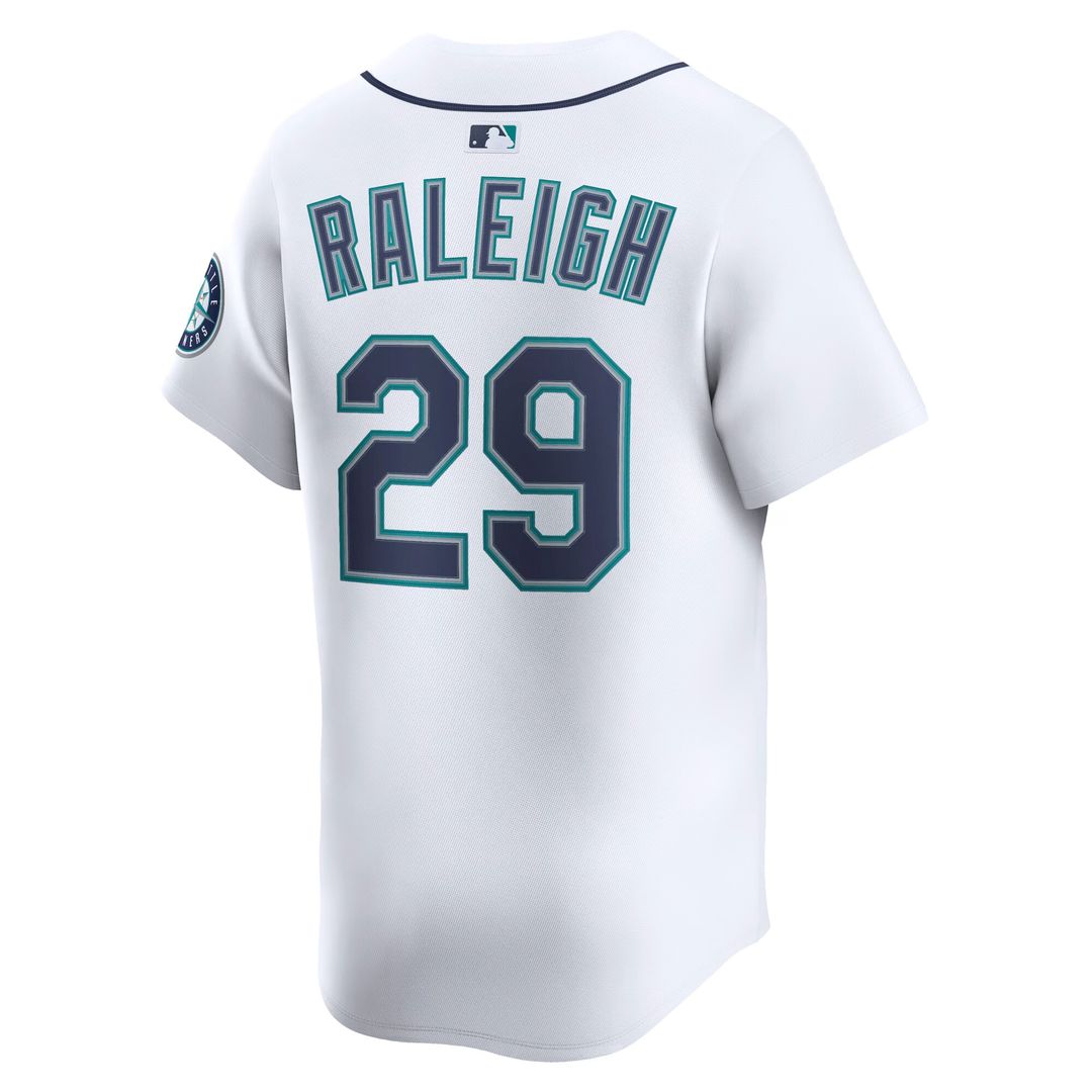 Cal Raleigh Seattle Mariners Nike Alternate Limited Jersey - Teal Official MLB Team Apparel Baseball Fan Gear