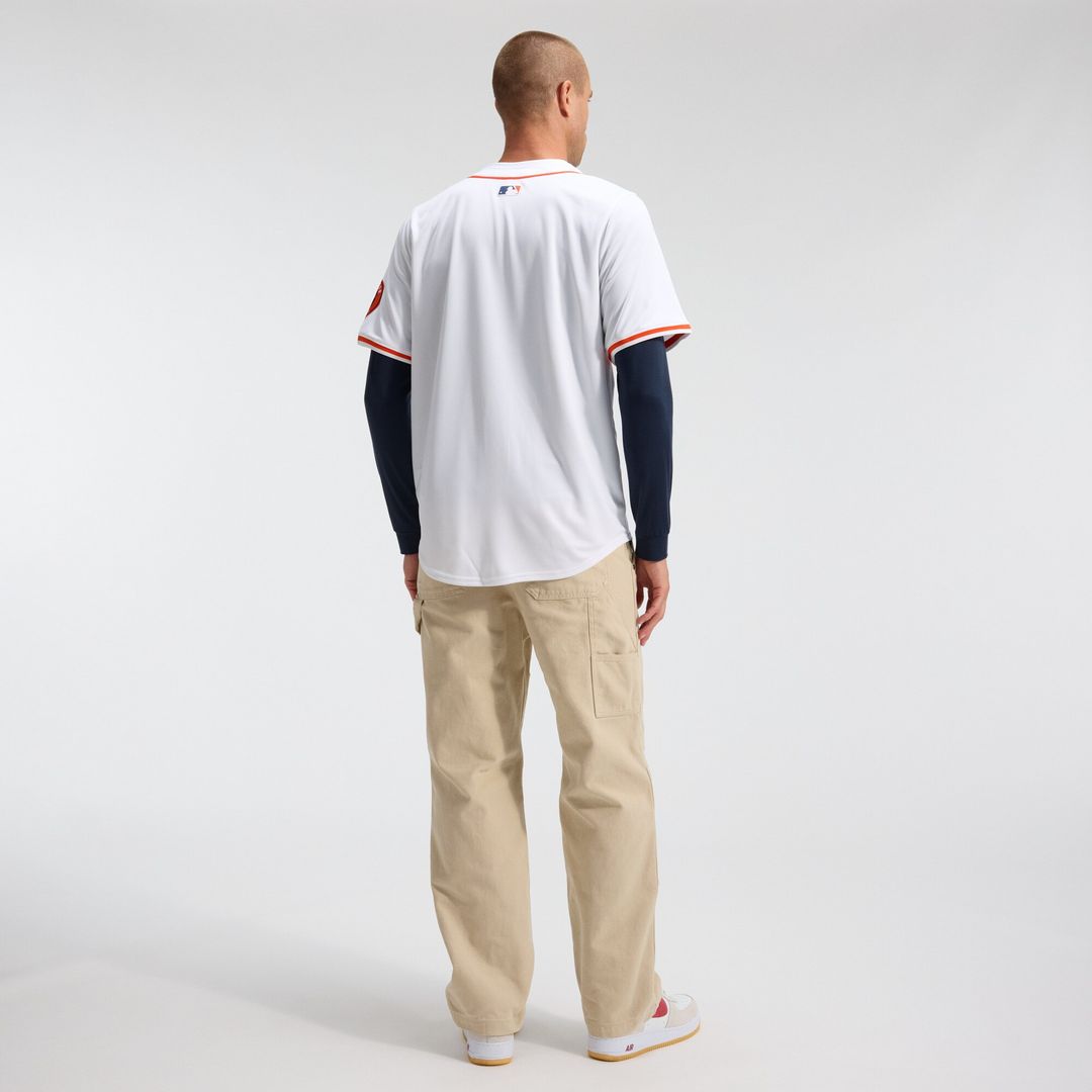 Houston Astros Nike Home Limited Jersey - White Official MLB Team Apparel Baseball Fan Gear