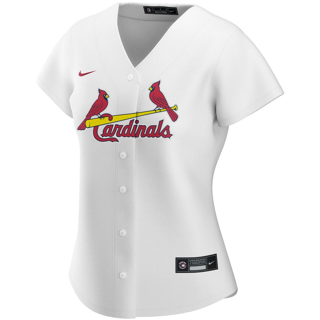 St. Louis Cardinals Nike Women's Home Replica Custom Jersey - White Official MLB Team Apparel Baseball Fan Gear