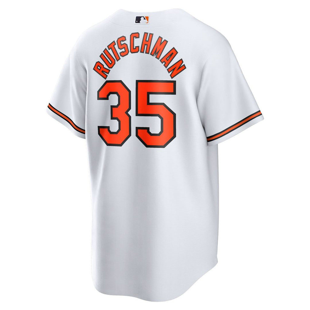 Adley Rutschman Baltimore Orioles Nike Replica Player Jersey - White Official MLB Team Apparel Baseball Fan Gear