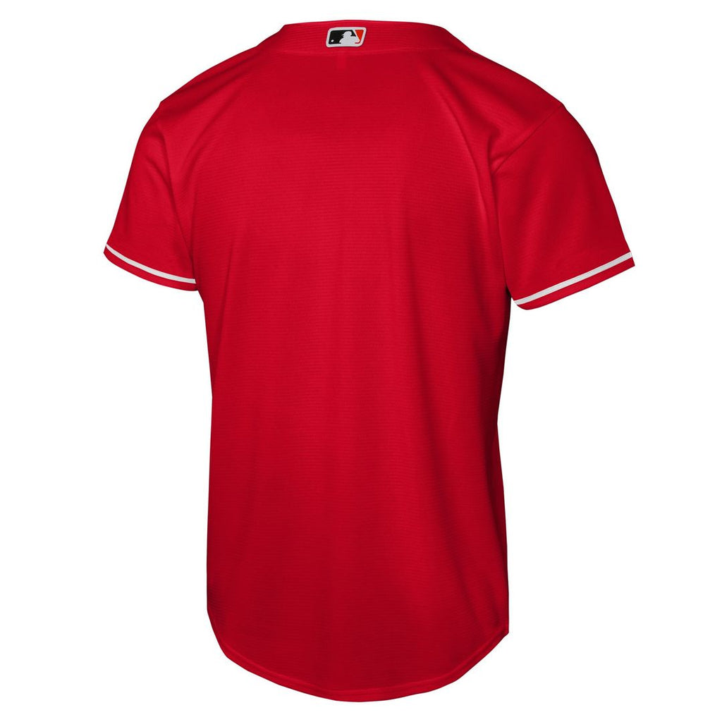 Cincinnati Reds Nike Youth Alternate Replica Jersey - Red Official MLB Team Apparel Baseball Fan Gear