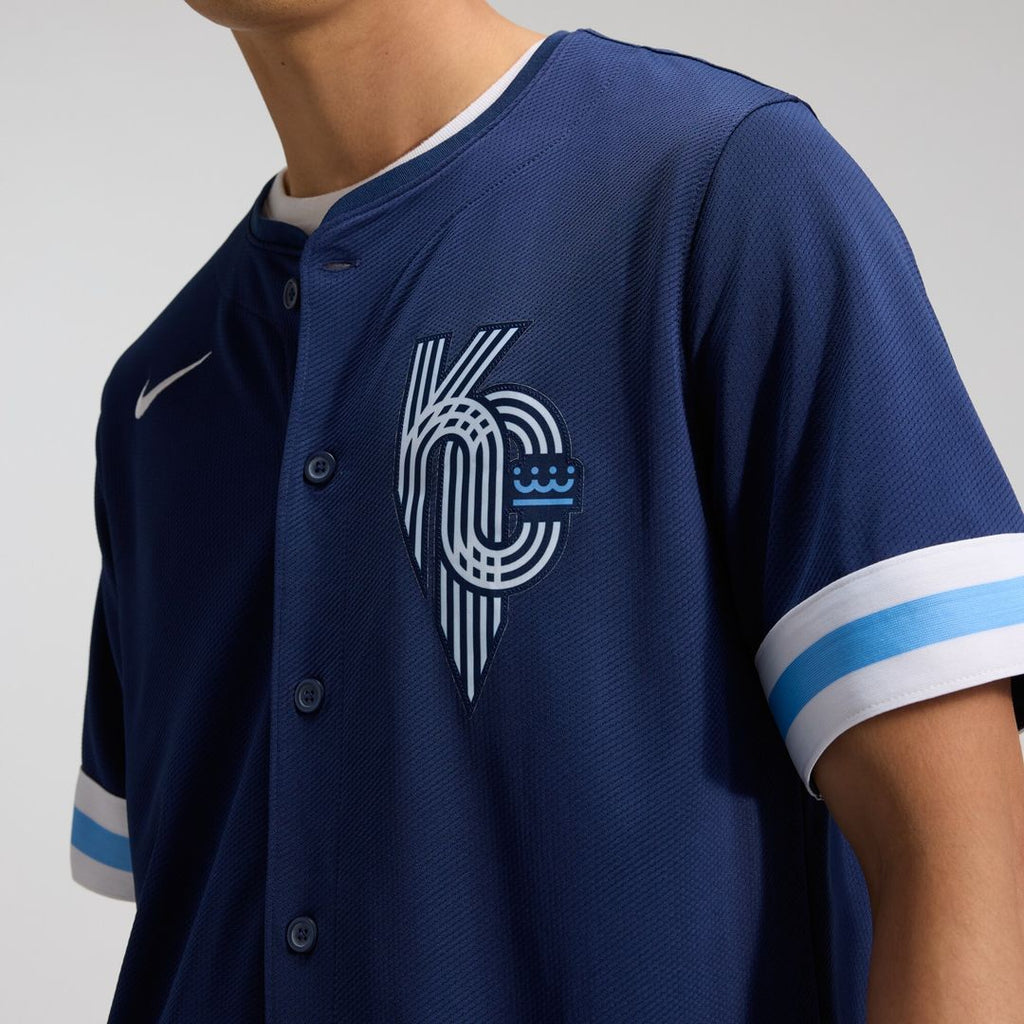 Kansas City Royals Nike City Connect Limited Jersey - Navy Official MLB Team Apparel Baseball Fan Gear
