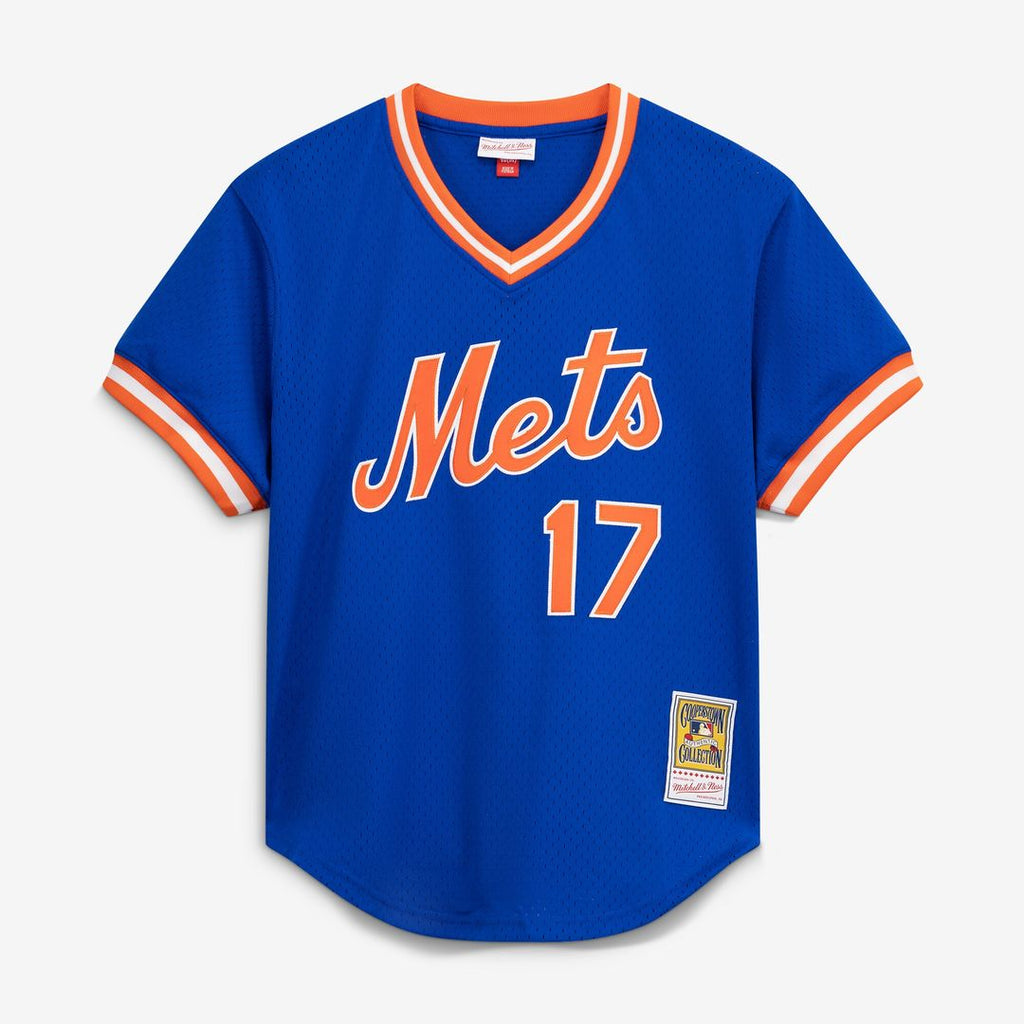 Keith Hernandez New York Mets Mitchell & Ness Authentic Batting Practice Jersey - Royal Official MLB Team Apparel Baseball Fan Gear