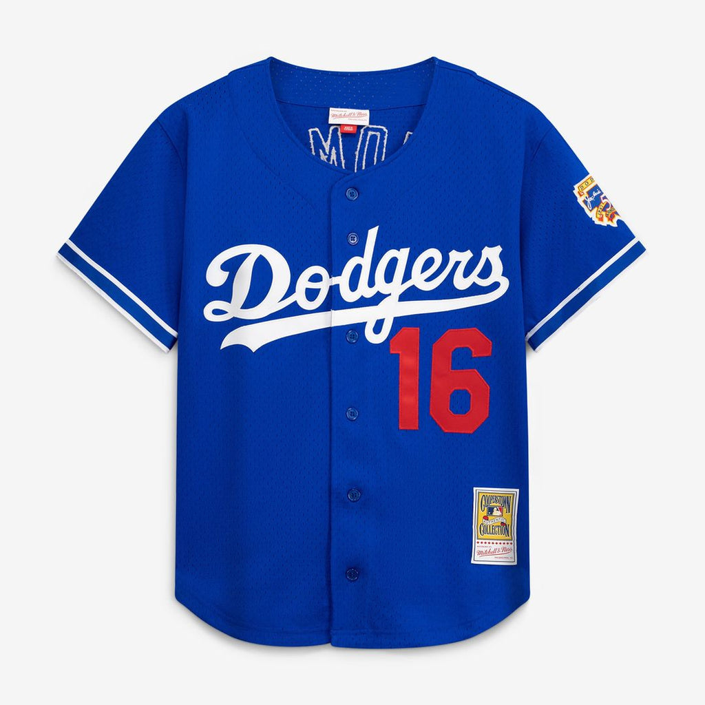 Hideo Nomo Los Angeles Dodgers Mitchell & Ness Big & Tall Cooperstown Collection Mesh Batting Practice Jersey - Royal Official MLB Team Apparel Baseba