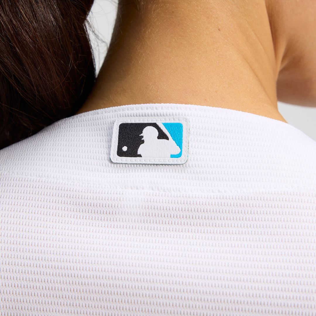 Miami Marlins Nike Women's Replica Team Jersey - White Official MLB Team Apparel Baseball Fan Gear