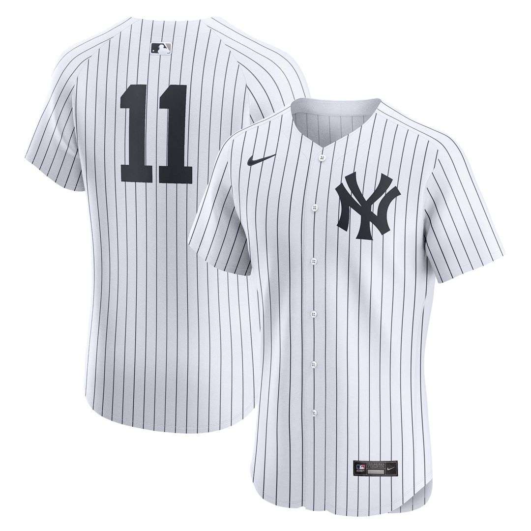 Anthony Volpe New York Yankees Nike Home Elite Jersey - White Official MLB Team Apparel Baseball Fan Gear