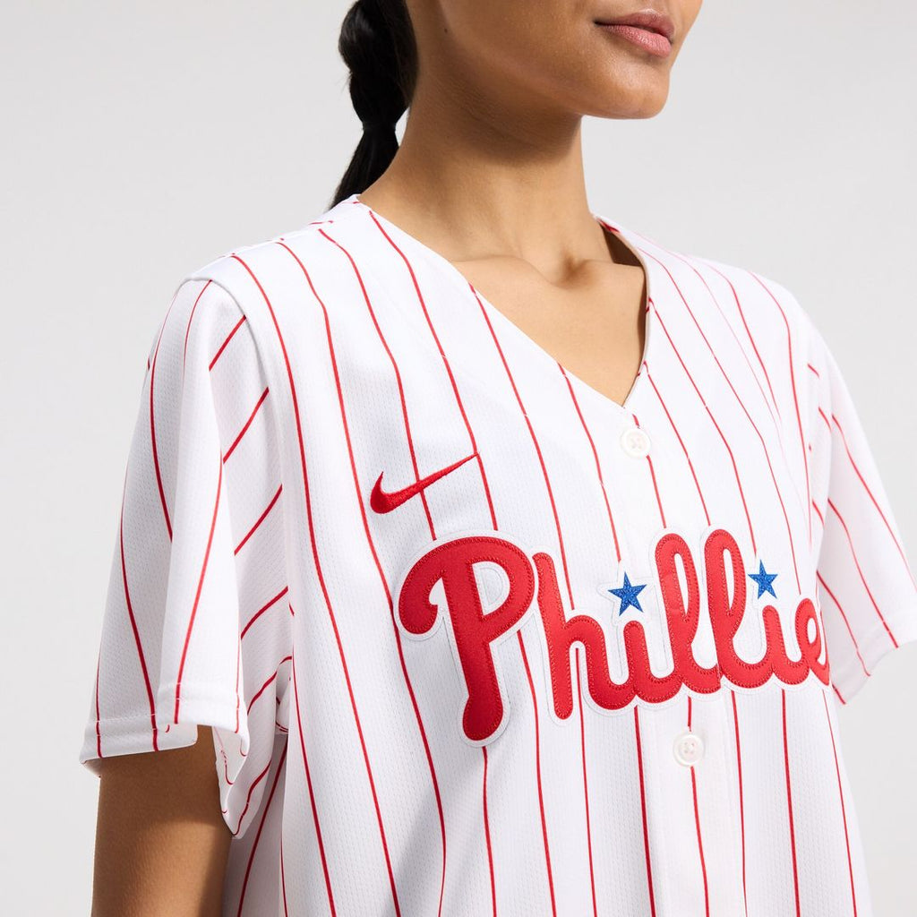Philadelphia Phillies Nike Women's Home Limited Jersey - White Official MLB Team Apparel Baseball Fan Gear