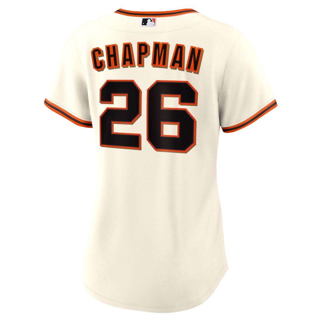 Matt Chapman San Francisco Giants Nike Women's Home Replica Jersey - Cream Official MLB Team Apparel Baseball Fan Gear