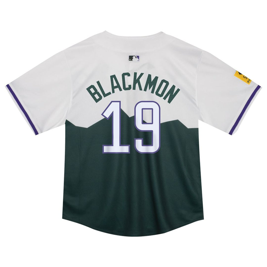 Charlie Blackmon Colorado Rockies Nike Toddler City Connect Limited Player Jersey - Green Official MLB Team Apparel Baseball Fan Gear