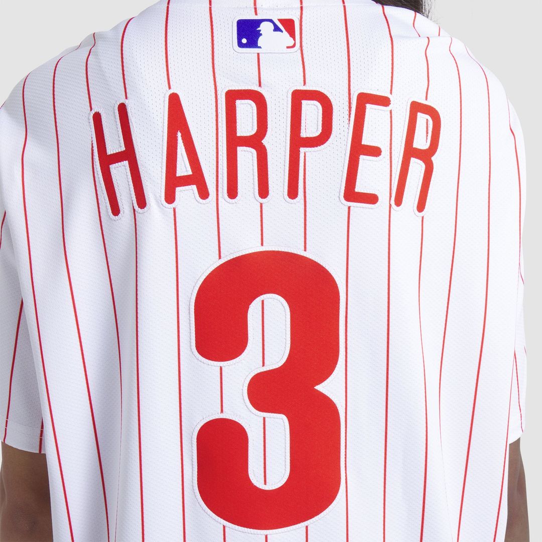 Bryce Harper Philadelphia Phillies Nike Alternate Elite Jersey - Light Blue Official MLB Team Apparel Baseball Fan Gear