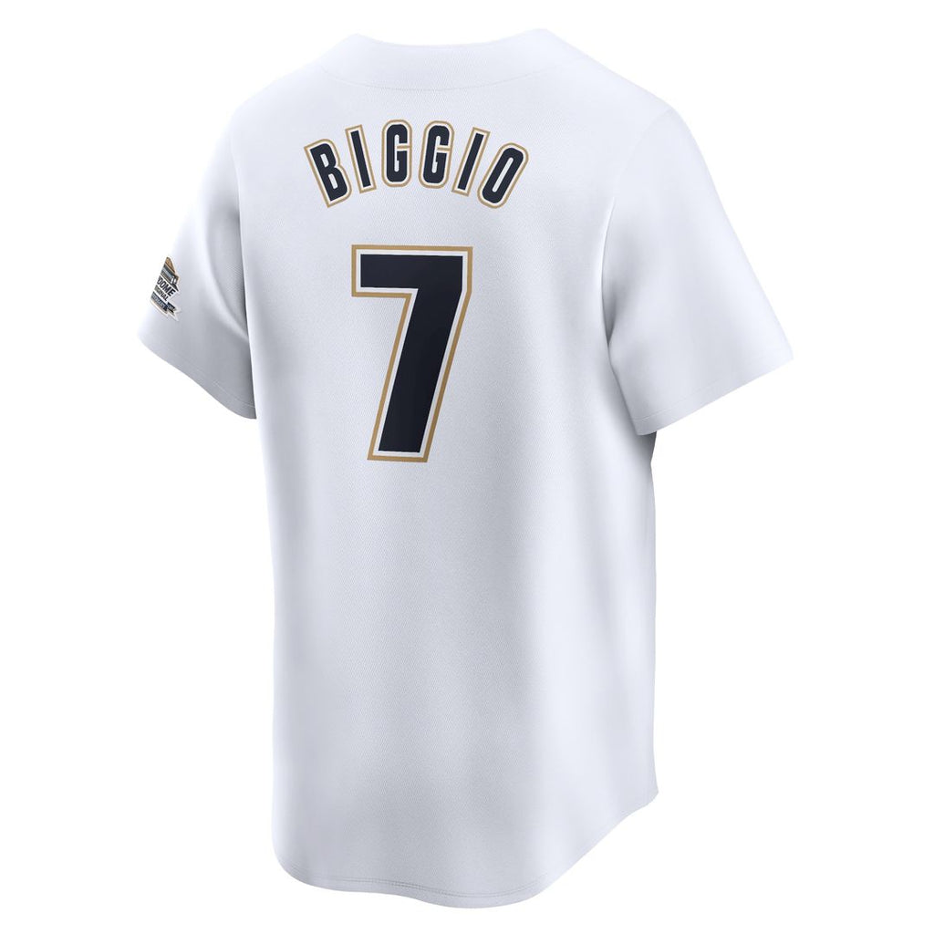 Craig Biggio Houston Astros Nike Throwback Cooperstown Collection Limited Jersey - White Official MLB Team Apparel Baseball Fan Gear