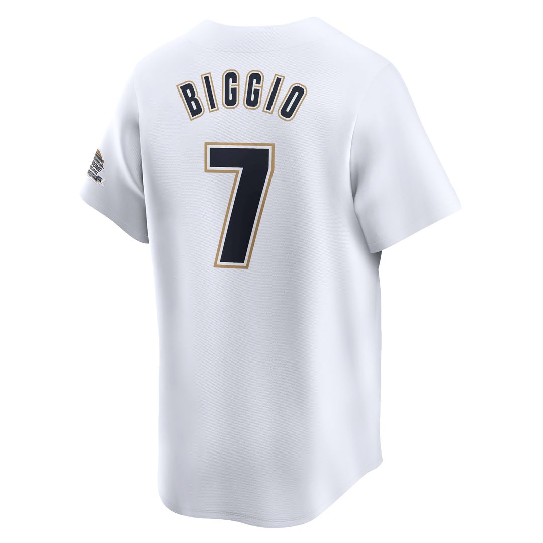 Craig Biggio Houston Astros Nike Throwback Cooperstown Collection Limited Jersey - White Official MLB Team Apparel Baseball Fan Gear