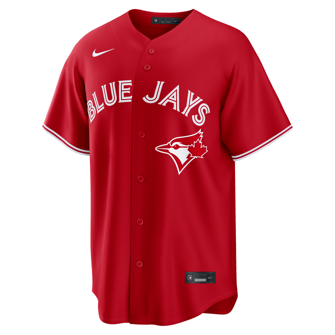 Vladimir Guerrero Jr. Toronto Blue Jays Nike Canada Day Replica Jersey - Red Official MLB Team Apparel Baseball Fan Gear