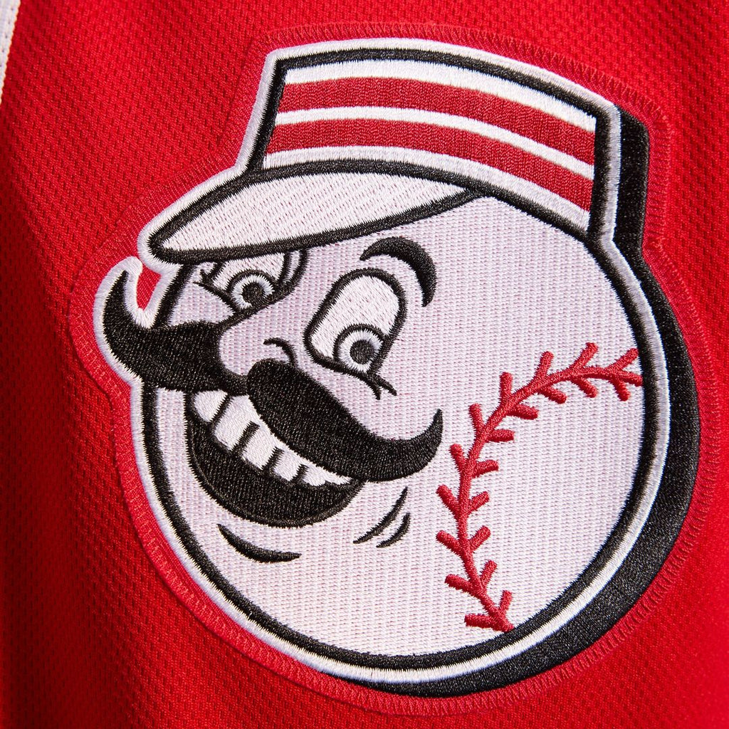 Cincinnati Reds Nike Alternate Authentic Team Logo Jersey - Scarlet Official MLB Team Apparel Baseball Fan Gear