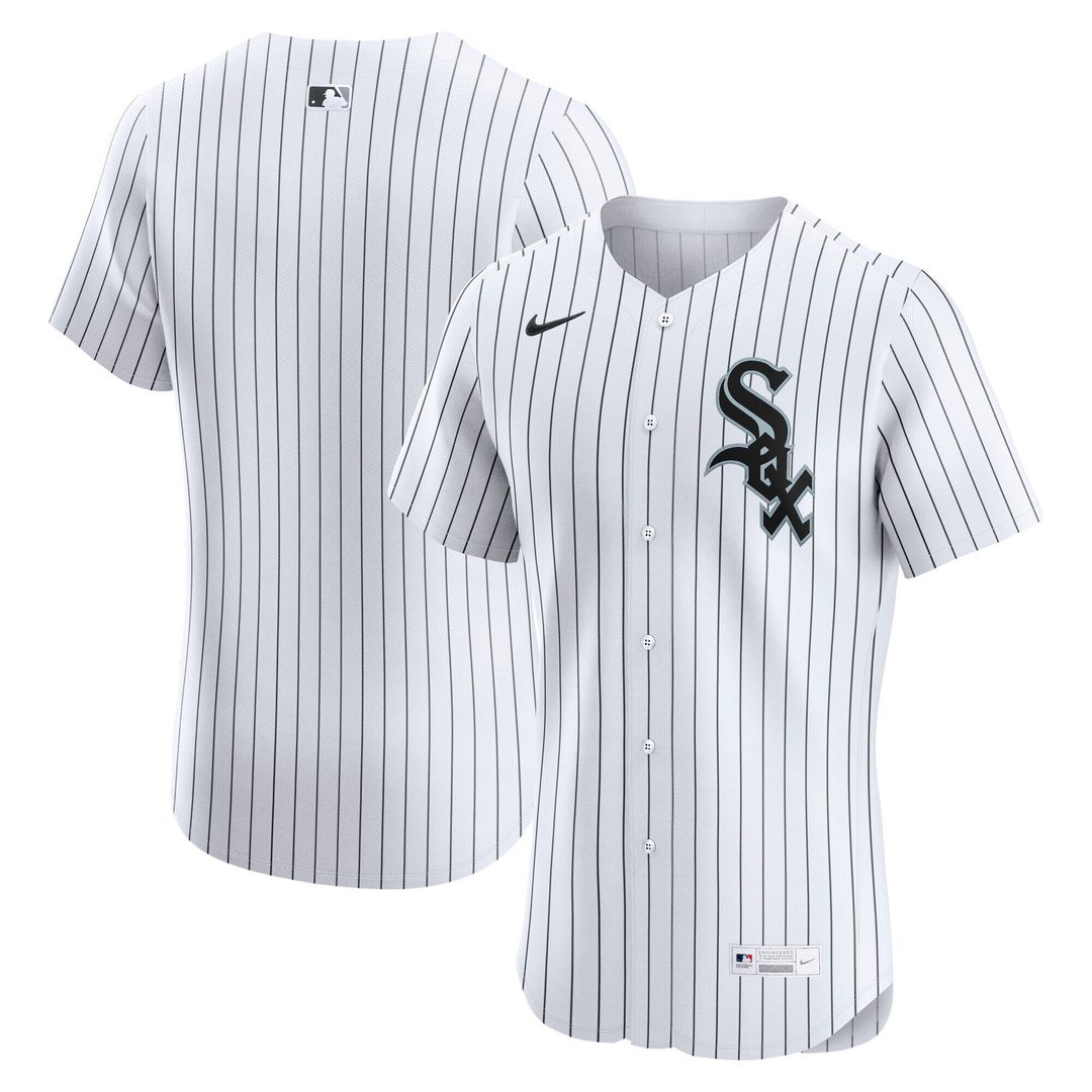 Chicago White Sox Nike Home Elite Jersey - White Official MLB Team Apparel Baseball Fan Gear