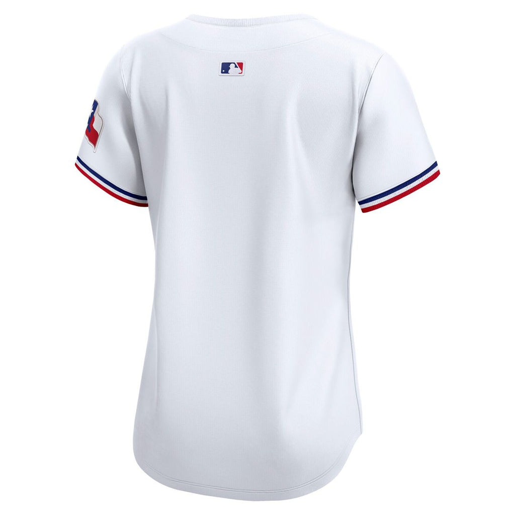 Texas Rangers Nike Women's Home Limited Jersey - White Official MLB Team Apparel Baseball Fan Gear
