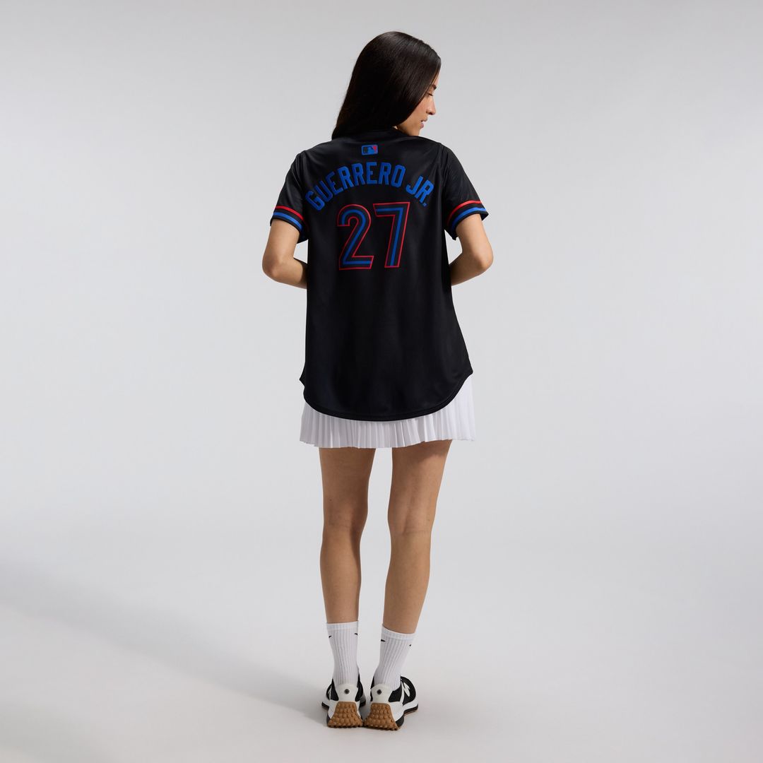 Vladimir Guerrero Jr. Toronto Blue Jays Nike Women's 2024 City Connect Limited Player Jersey - Navy Official MLB Team Apparel Baseball Fan Gear