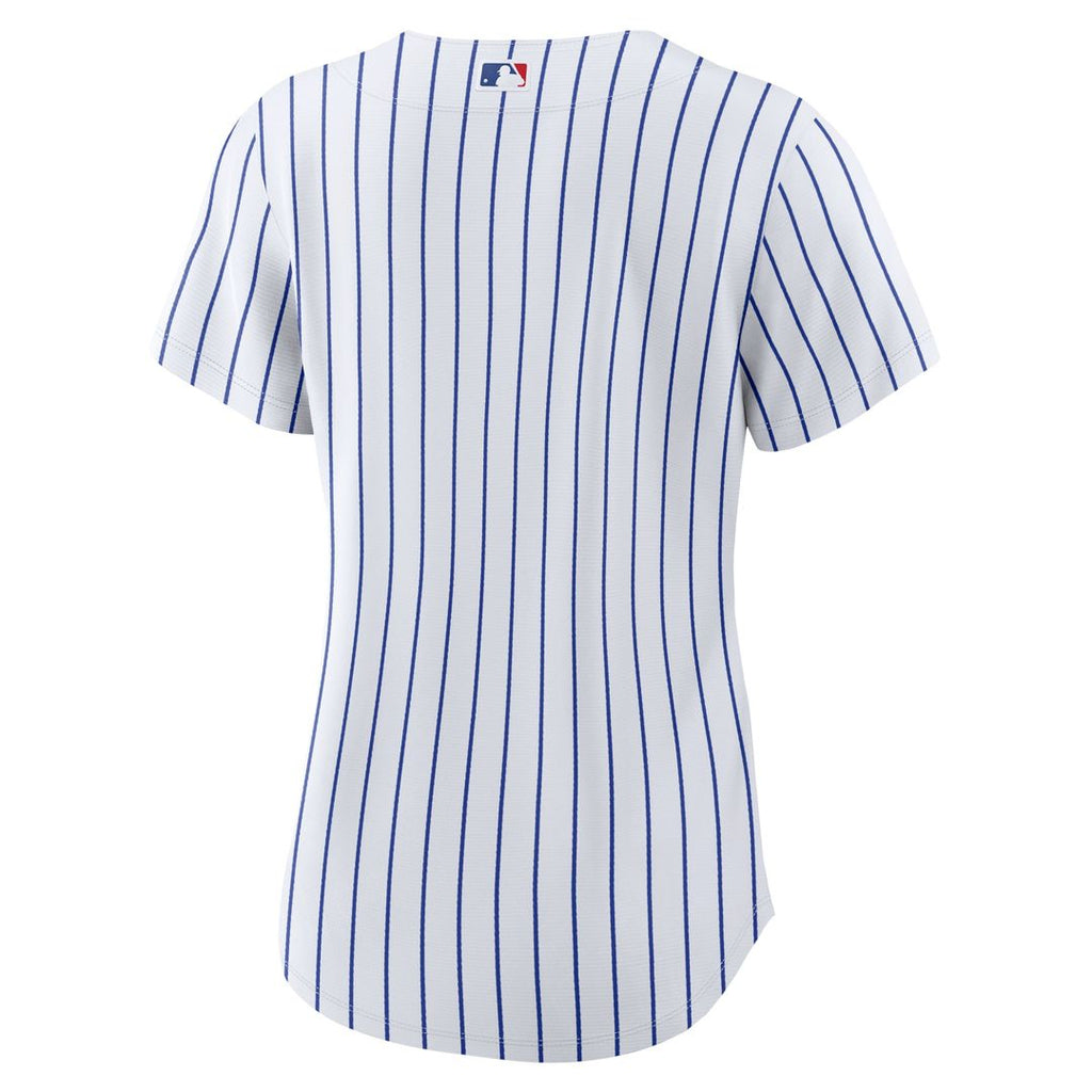 Chicago Cubs Nike Women's Home Replica Team Jersey - White Official MLB Team Apparel Baseball Fan Gear