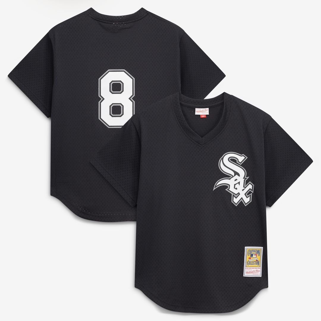 Bo Jackson Chicago White Sox Mitchell & Ness Authentic Batting Practice Jersey - Black Official MLB Team Apparel Baseball Fan Gear
