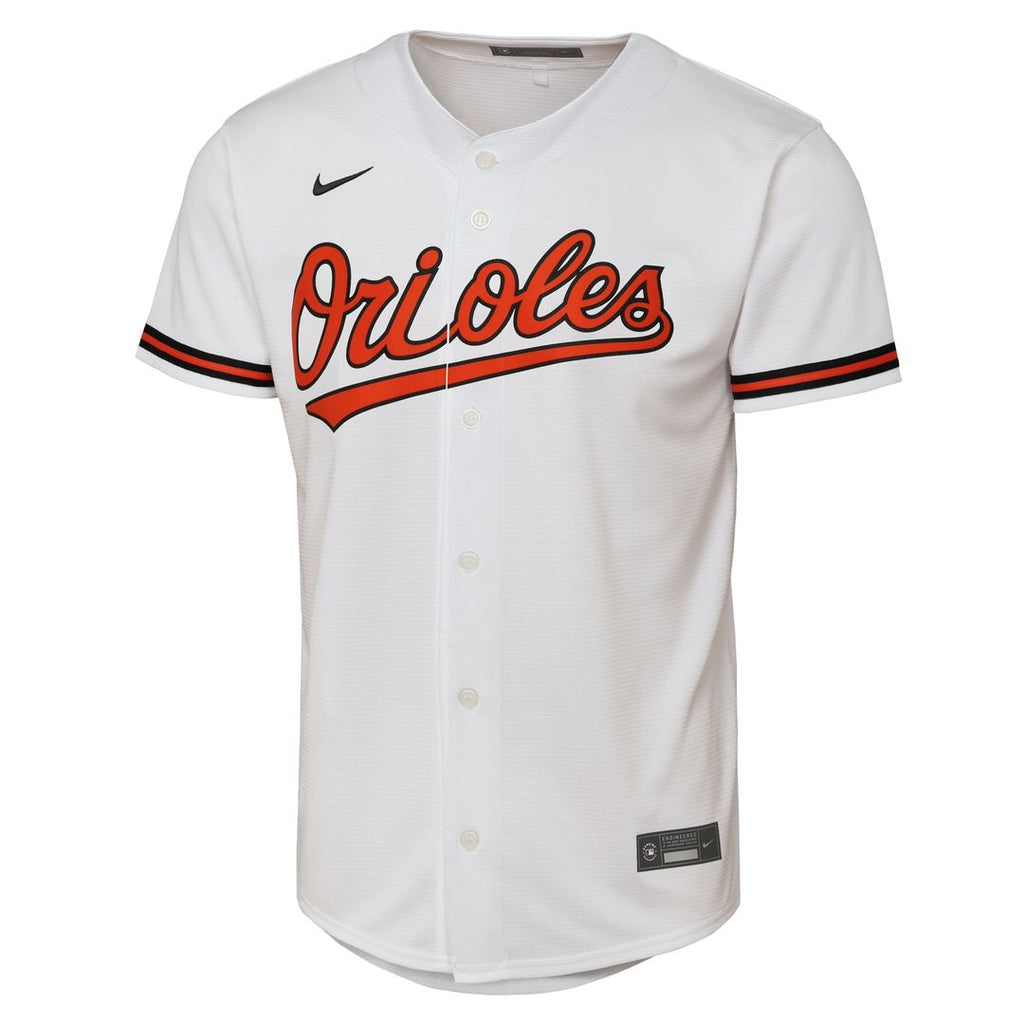 Gunnar Henderson Baltimore Orioles Nike Youth Home Replica Player Jersey - White Official MLB Team Apparel Baseball Fan Gear
