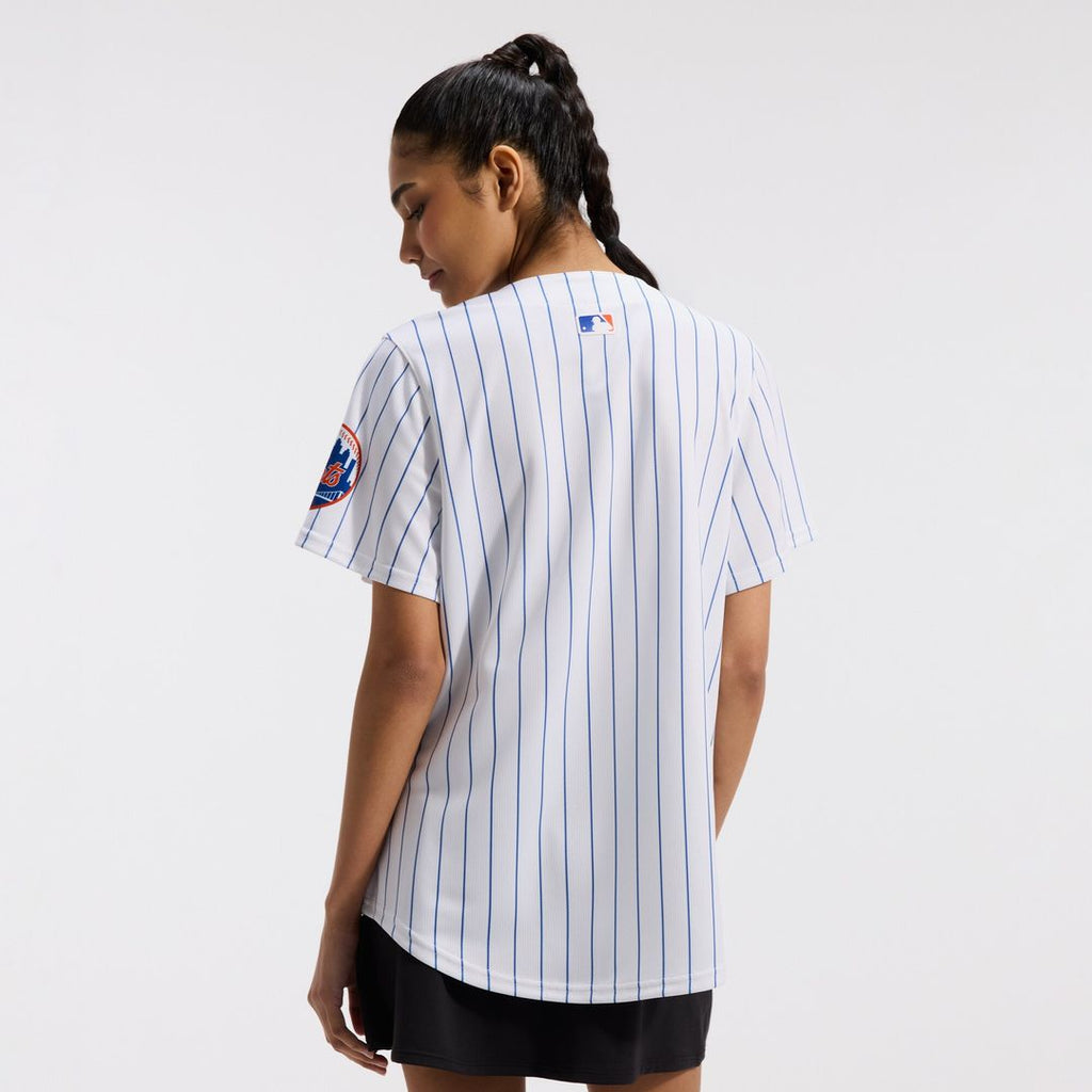 New York Mets Nike Women's Home Limited Jersey - White Official MLB Team Apparel Baseball Fan Gear