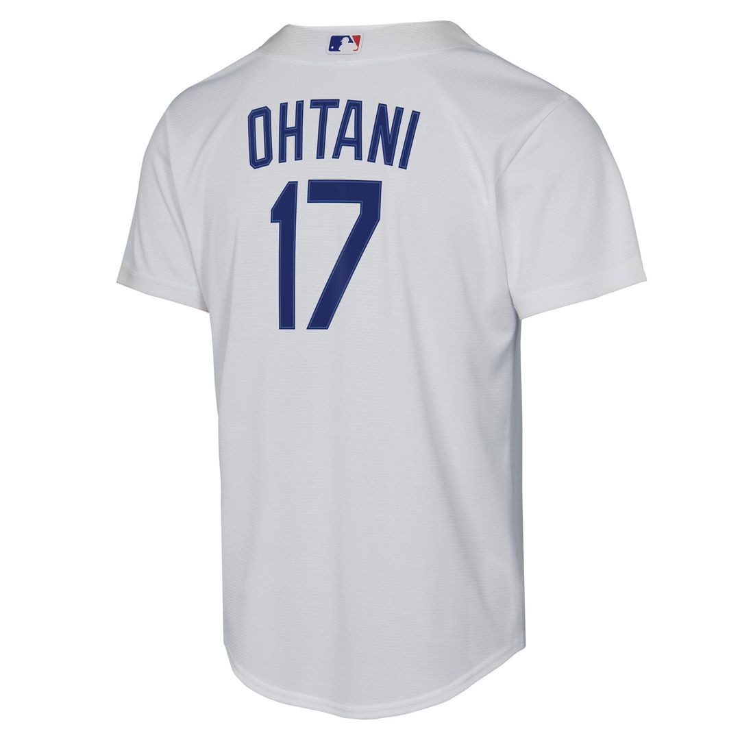 Shohei Ohtani Los Angeles Dodgers Nike Youth Home Replica Player Jersey - White Official MLB Team Apparel Baseball Fan Gear