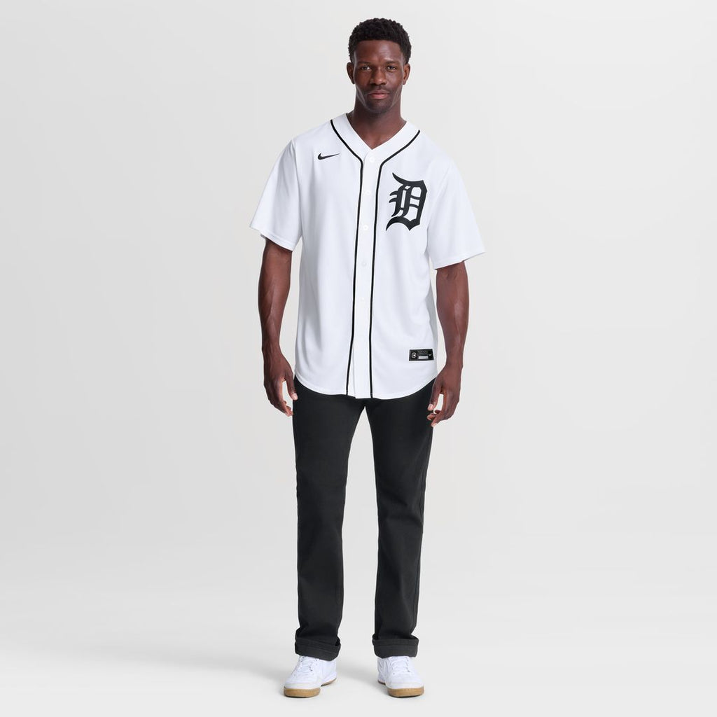 Tarik Skubal Detroit Tigers Nike Home Replica Jersey - White Official MLB Team Apparel Baseball Fan Gear