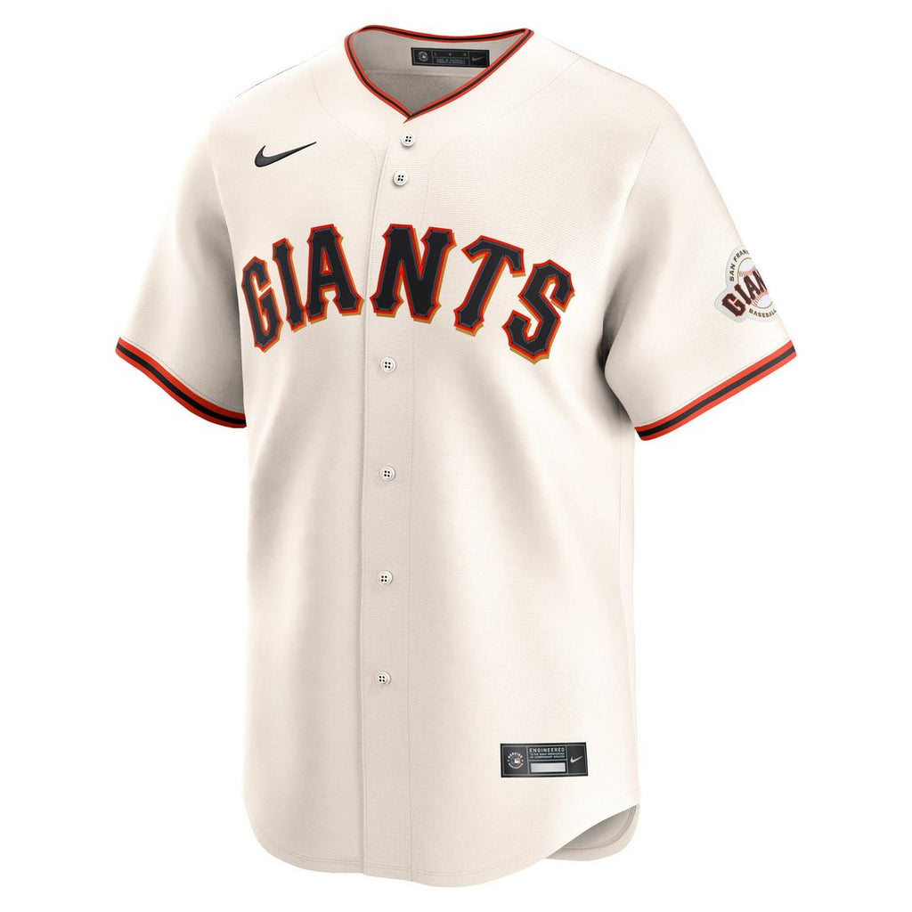 San Francisco Giants Nike Home Limited Jersey - Cream Official MLB Team Apparel Baseball Fan Gear