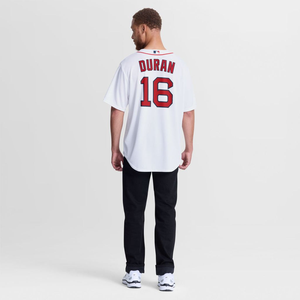 Jarren Duran Boston Red Sox Nike Home Replica Jersey - White Official MLB Team Apparel Baseball Fan Gear