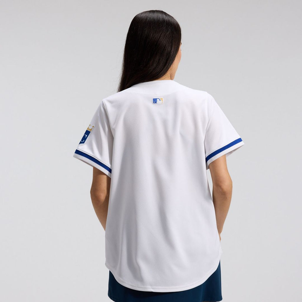 Kansas City Royals Nike Women's Home Limited Jersey - White Official MLB Team Apparel Baseball Fan Gear