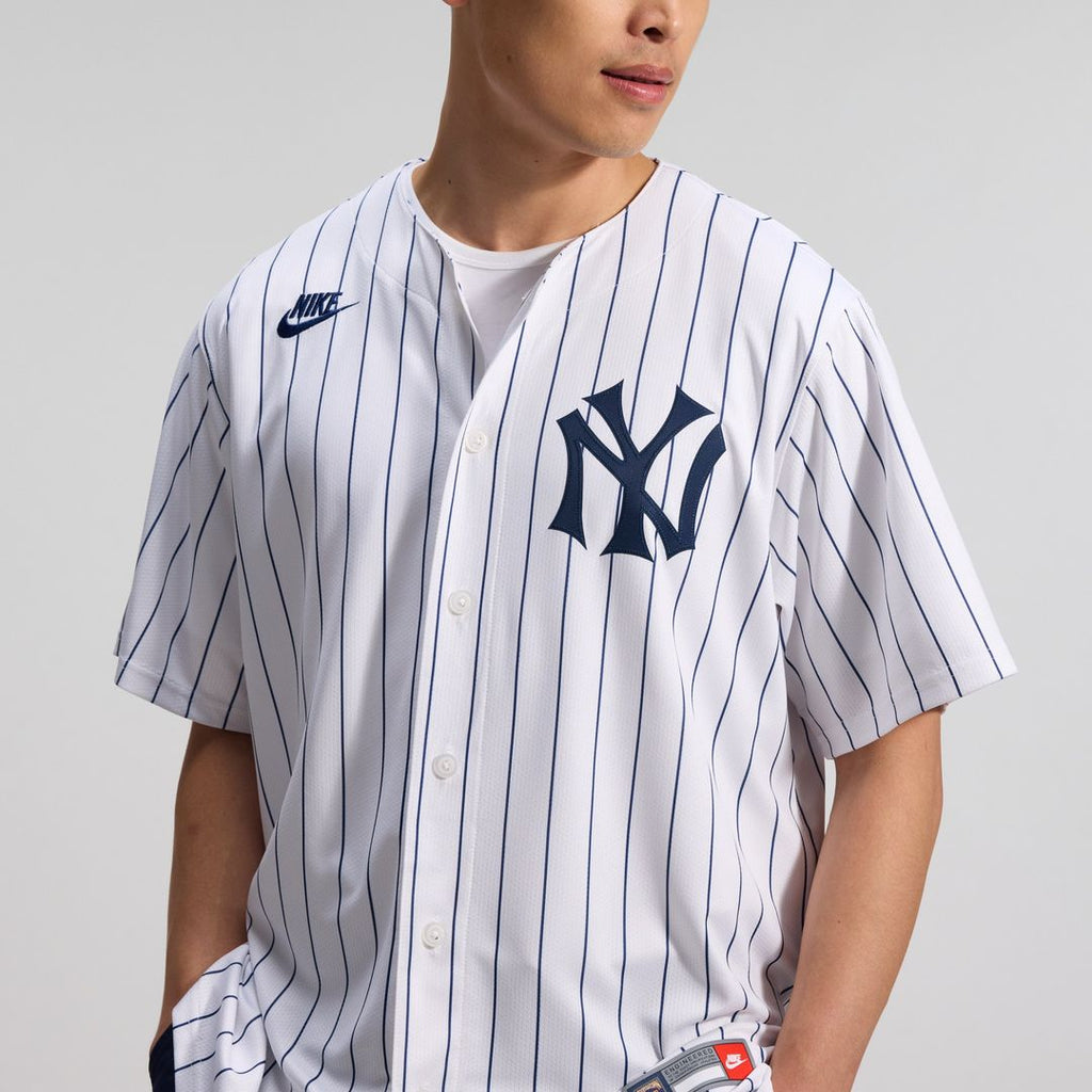 Babe Ruth New York Yankees Nike Throwback Cooperstown Collection Limited Jersey - White Official MLB Team Apparel Baseball Fan Gear