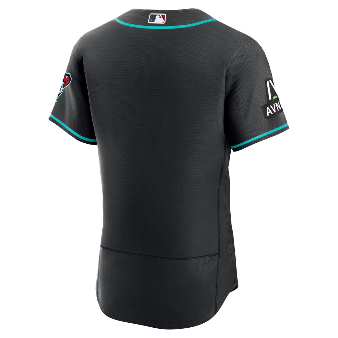 Arizona Diamondbacks Nike Alternate Authentic Jersey - Black Official MLB Team Apparel Baseball Fan Gear