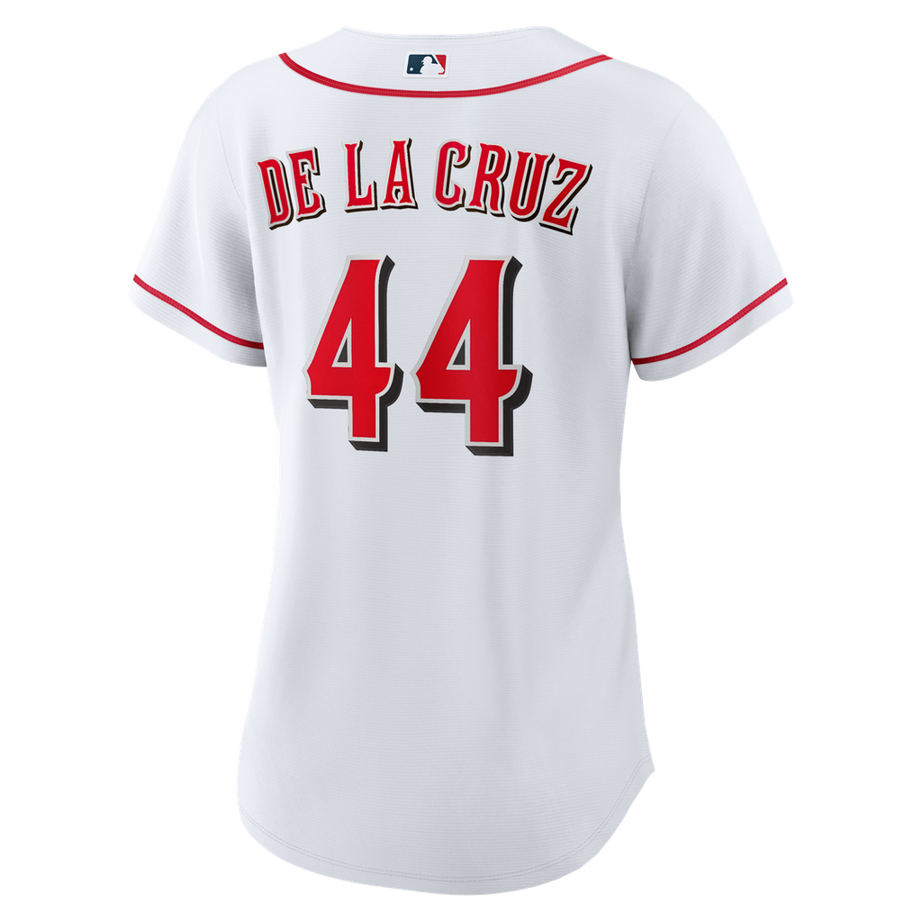 Elly De La Cruz Cincinnati Reds Nike Women's Home Replica Jersey - White Official MLB Team Apparel Baseball Fan Gear