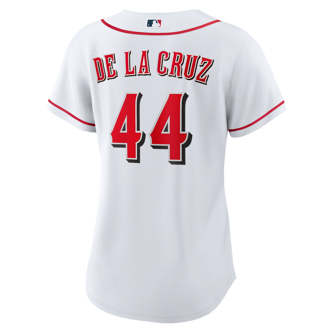 Elly De La Cruz Cincinnati Reds Nike Women's Home Replica Jersey - White Official MLB Team Apparel Baseball Fan Gear