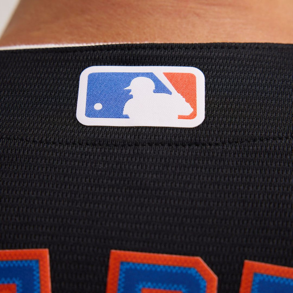 Starling Marte New York Mets Nike Alternate Replica Jersey - Black Official MLB Team Apparel Baseball Fan Gear