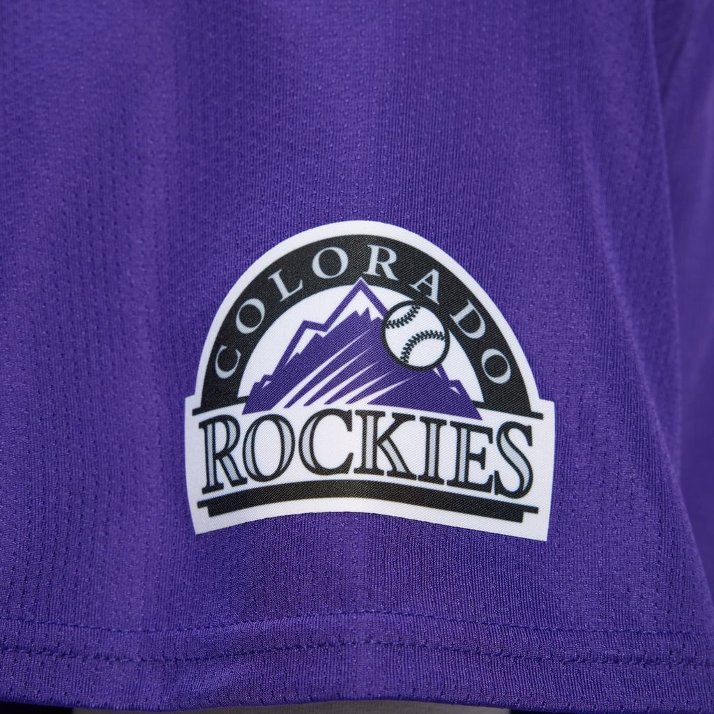 Colorado Rockies Nike Alternate Limited Jersey - Purple Official MLB Team Apparel Baseball Fan Gear