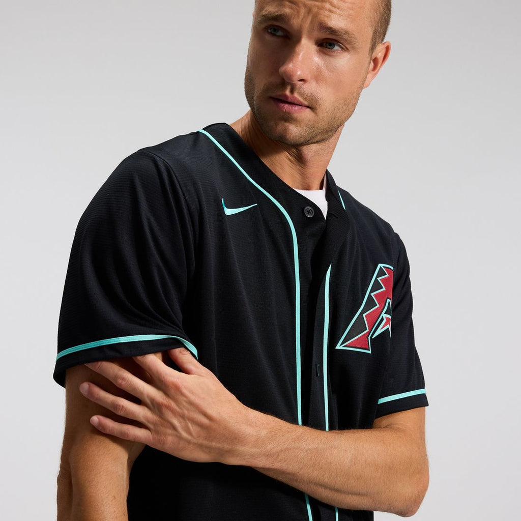 Corbin Carroll Arizona Diamondbacks Nike Alternate 2 Replica Jersey - Crimson Official MLB Team Apparel Baseball Fan Gear