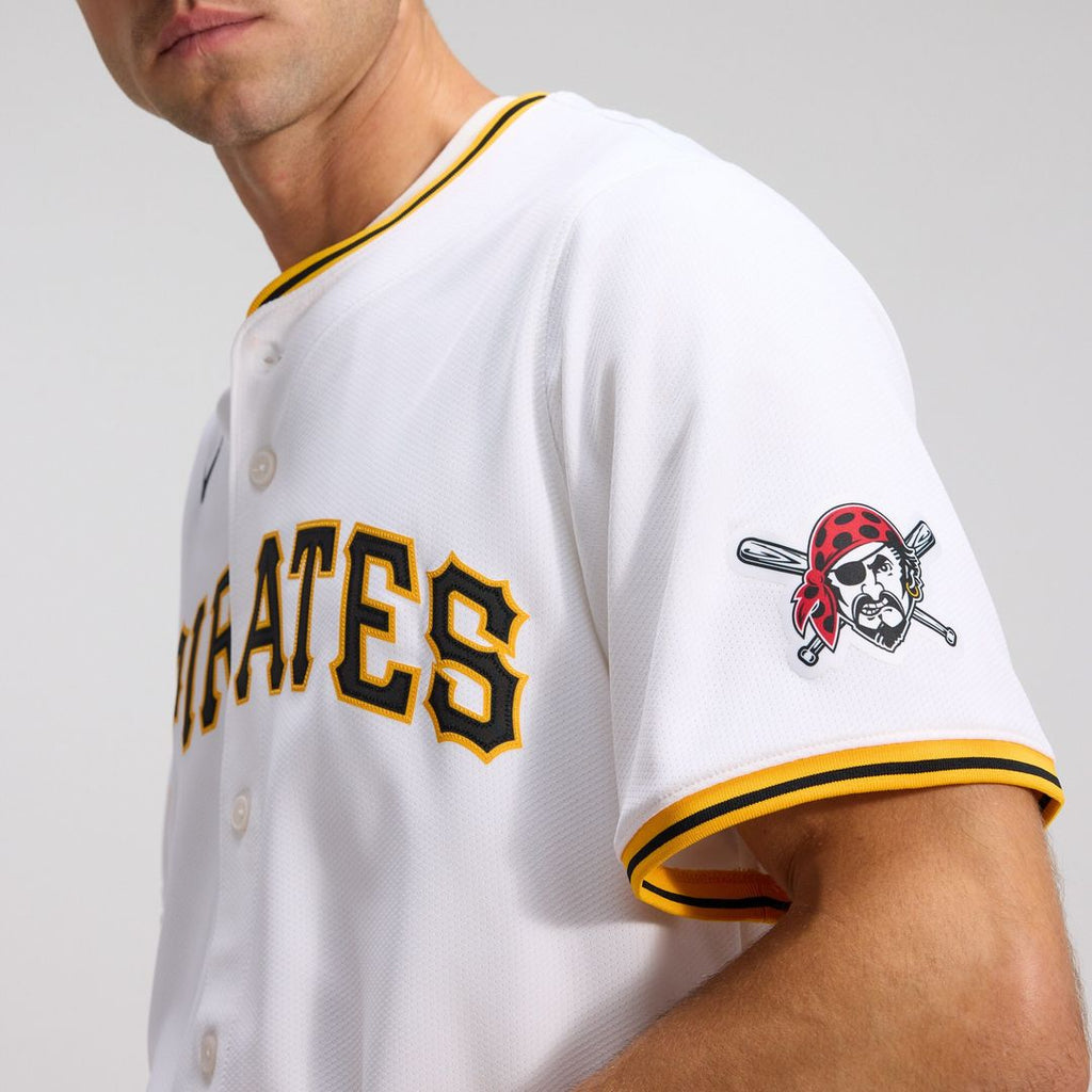Pittsburgh Pirates Nike Home Limited Jersey - White Official MLB Team Apparel Baseball Fan Gear