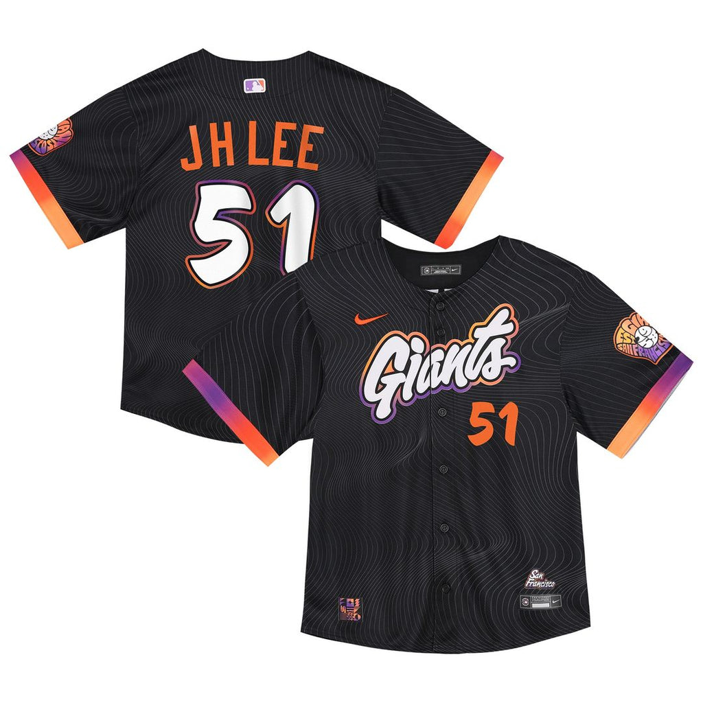 Jung Hoo Lee San Francisco Giants Nike Toddler City Connect 2025 Limited Jersey - Anthracite Official MLB Team Apparel Baseball Fan Gear