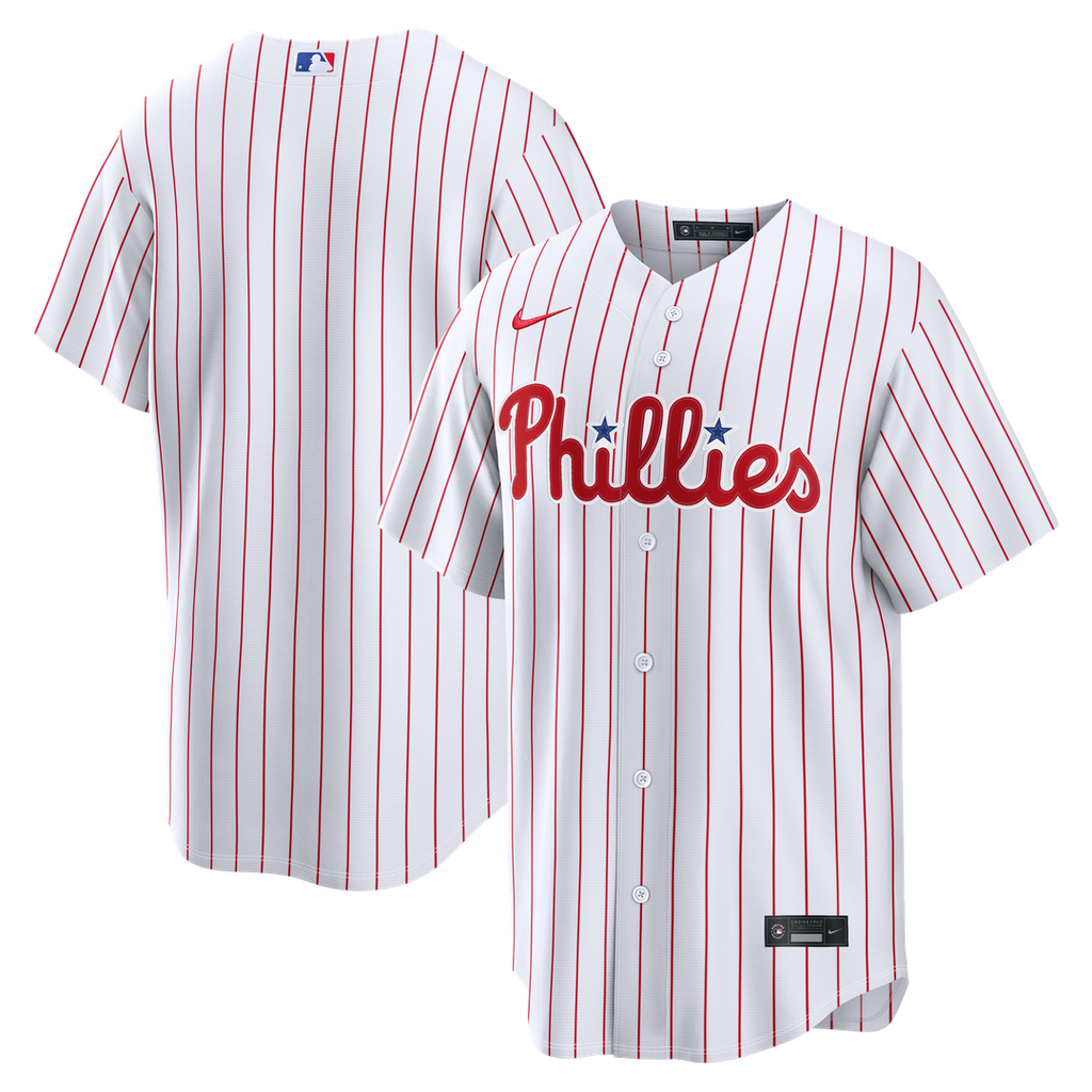 Philadelphia Phillies Nike Home Replica Jersey - White Official MLB Team Apparel Baseball Fan Gear