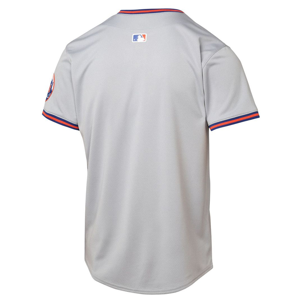New York Mets Youth Road Limited Jersey - Gray Official MLB Team Apparel Baseball Fan Gear