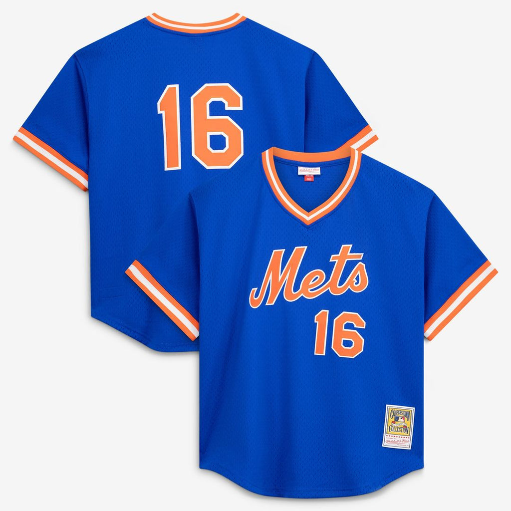Dwight Gooden New York Mets Mitchell & Ness Authentic Batting Practice Jersey - Royal Official MLB Team Apparel Baseball Fan Gear