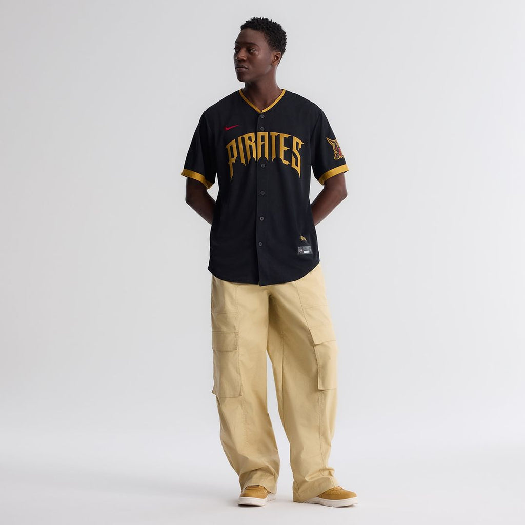 Oneil Cruz Pittsburgh Pirates Nike 2026 City Connect Stadium Jersey - Black Official MLB Team Apparel Baseball Fan Gear