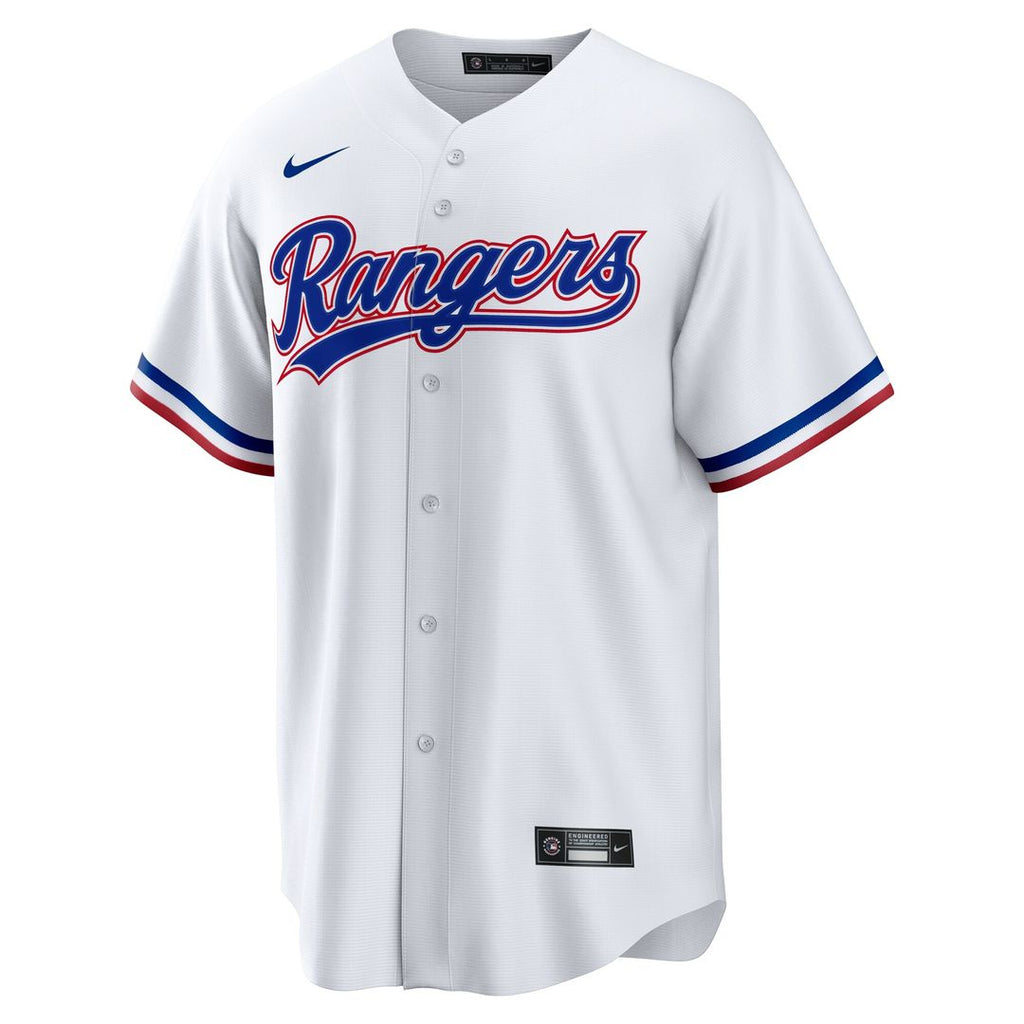 Wyatt Langford Texas Rangers Nike Home Replica Jersey - White Official MLB Team Apparel Baseball Fan Gear