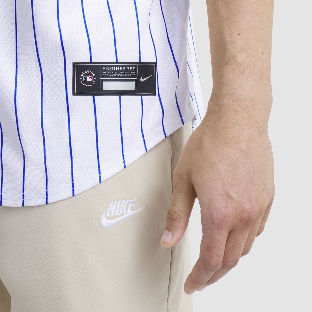 New York Mets Nike Home Replica Team Jersey - White Official MLB Team Apparel Baseball Fan Gear